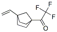 Ethanone, 1-(4-ethenylbicyclo[2.2.1]hept-1-yl)-2,2,2-trifluoro- (9CI) 结构式