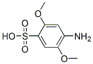 4-Amino-2,5-dimethoxybenzenesulfonic acid 结构式