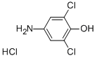 4-氨基-2,6-二氯苯酚盐酸盐 结构式