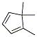 1,5,5-Trimethylcyclopentadiene 结构式