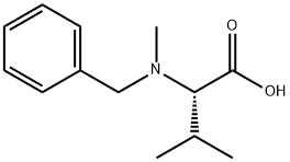 N-Α-甲基-L-缬氨酸苯甲酯对甲苯磺酸盐 结构式