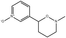 3-(2-Methyltetrahydro-2H-1,2-oxazin-6-yl)pyridine 1-oxide 结构式