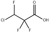 3-Chloro-2,2,3-trifluoropropionicacid 结构式