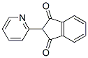 2-pyridin-2-ylindene-1,3-dione 结构式