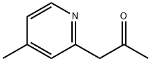 1-(4-甲基吡啶-2-基)丙酮 结构式