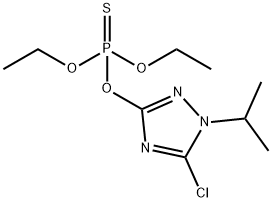 氯唑磷 结构式
