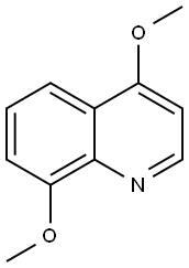 4,8-DIMETHOXYQUINOLINE 结构式