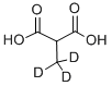 甲基(D3)丙二酸 结构式