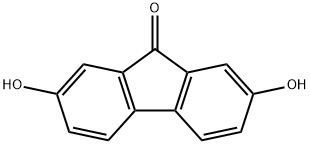 2,7-二羟基-9-芴酮 结构式