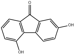 2,5-Dihydroxy-9H-fluoren-9-one 结构式