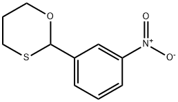 2-(3-Nitro-phenyl)-[1,3]oxathiane 结构式