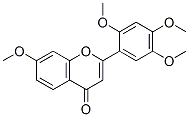 7,2',4',5'-tetramethoxyflavone 结构式