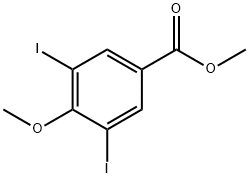 METHYL 3,5-DIIODO-4-METHOXYBENZOATE 结构式