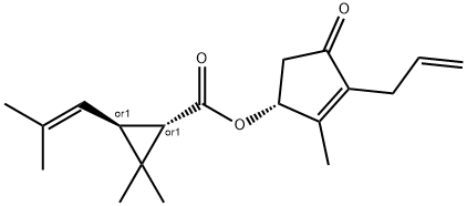 右旋烯丙菊酯 结构式