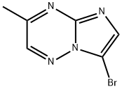 3-BROMO-7-METHYLIMIDAZO[1,2-B][1,2,4]TRIAZINE 结构式