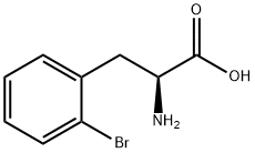 L-2-溴苯丙氨酸 结构式