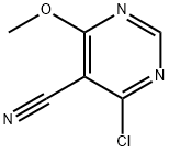 4-CHLORO-5-CYANO-6-METHOXYPYRIMIDINE 结构式