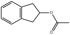2,3-二氢-1H-茚-2-基乙酸酯 结构式