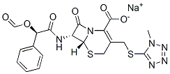 头孢孟多酯钠 结构式