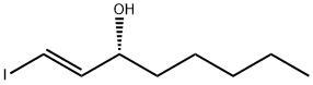 (R)-反式-3-羟基-1-碘-1-辛烯 结构式