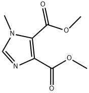 1-甲基-1H-咪唑-4,5-二羧酸二甲酯 结构式