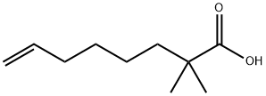 2,2-DIMETHYL-7-OCTENOIC ACID 结构式
