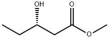(S)-3-羟基戊酸甲酯 结构式