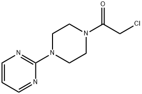 哌嗪]乙酮 结构式