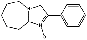 5,6,7,8,9,9a-Hexahydro-2-phenyl-3H-imidazo[1,2-a]azepine 1-oxide 结构式