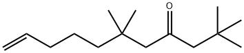 2,2,6,6-Tetramethyl-10-undecen-4-one 结构式