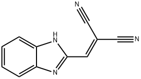Propanedinitrile, (1H-benzimidazol-2-ylmethylene)- (9CI) 结构式