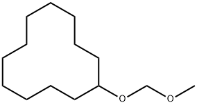 (methoxymethoxy)cyclododecane 结构式