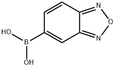 苯并[C][1,2,5]恶二唑-5-基硼酸 结构式