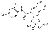 色酚AS-TR磷酸盐 结构式