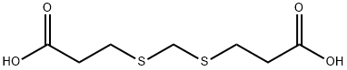 亚甲基双(3-巯基丙酸) 结构式