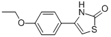 4-(4-ETHOXYPHENYL)-2(3H)-THIAZOLONE 结构式