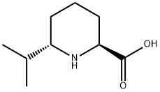 2-Piperidinecarboxylicacid,6-(1-methylethyl)-,(2S,6S)-(9CI) 结构式