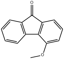 4-methoxyfluoren-9-one 结构式