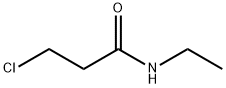 3-氯-N-乙基丙酰胺 结构式