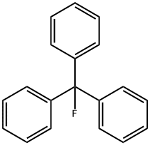 TRIPHENYLMETHYL FLUORIDE 结构式