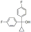4-FLUORO-ALPHA-CYCLOPROPYL-ALPHA-(4-FLUOROPHENYL)-BENZYLIC ALCOHOL 结构式