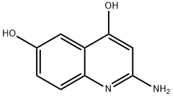 2-AMINO-4,6-DIHYDROXYQUINOLINE 结构式