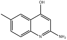2-AMINO-4-HYDROXY-6-METHYLQUINOLINE 结构式