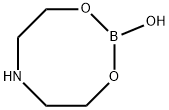 tetrahydro-2-hydroxy-4H-1,3,6,2-dioxazaborocine 结构式