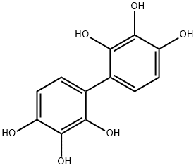 4-(2,3,4-trihydroxyphenyl)benzene-1,2,3-triol 结构式