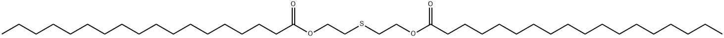 Dioctadecanoic acid thiobis(2,1-ethanediyl) ester 结构式