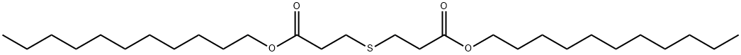 3,3'-Thiobis(propionic acid undecyl) ester 结构式