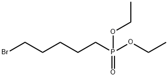 DIETHYL-5-BROMOPENTYLPHOSPHONATE 结构式