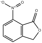 7-硝基-1(3H)-异苯并呋喃酮 结构式