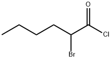 2-Bromohexanoylchloride 结构式